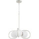Belmont 3 Light 22.5 inch Polished Nickel Chandelier Ceiling Light