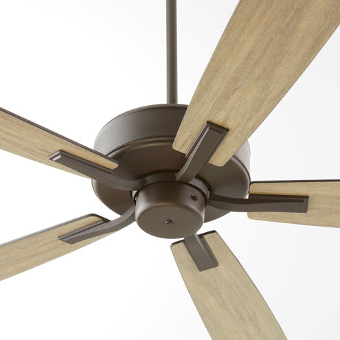Ovation 60 inch Oiled Bronze with Oiled Bronze/Weathered Oak Blades Ceiling Fan