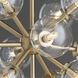 Rovi 13 Light 26 inch Aged Brass Pendant Ceiling Light