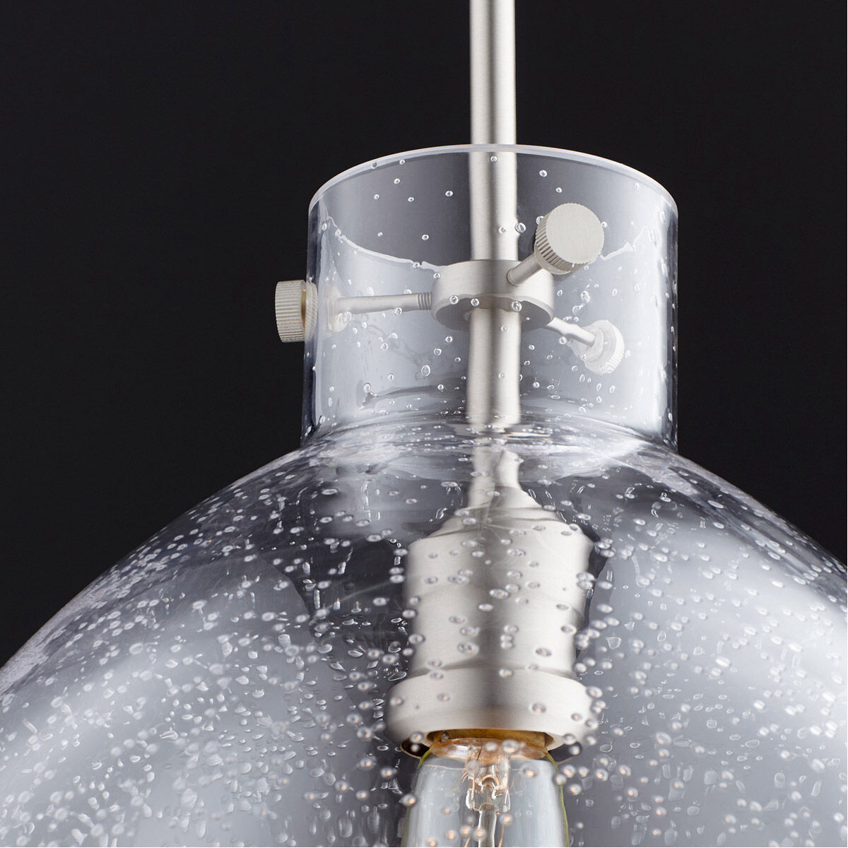 Fort Worth 1 Light 13.75 inch Satin Nickel Pendant Ceiling Light