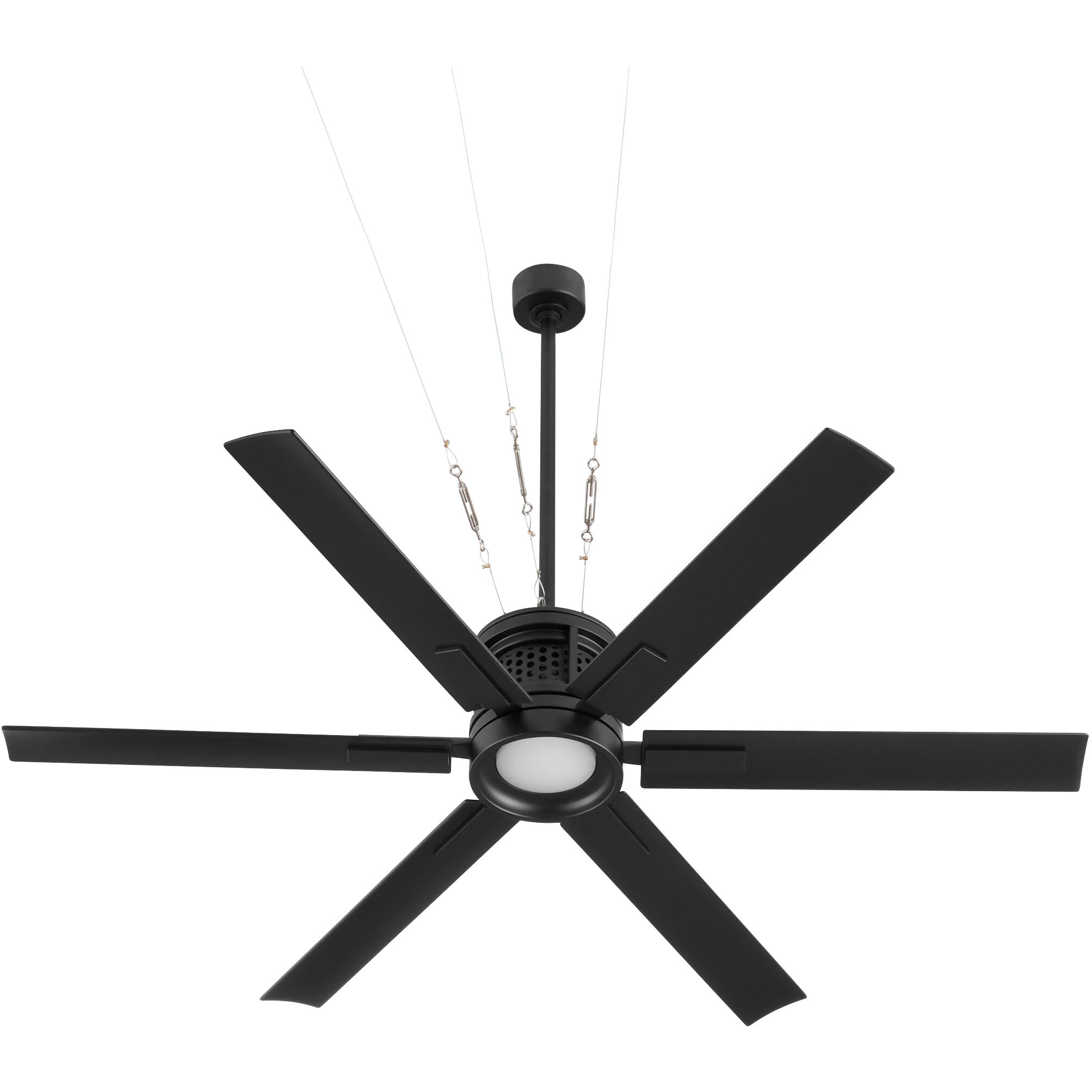 Quorum 10656-59 Zeus 65 inch Matte Black Patio Fan