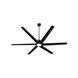 Titus 80 inch Matte Black Ceiling Fan
