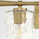Goodwin 2 Light 19.13 inch Aged Brass Vanity Light Wall Light