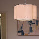 Belinder 4 Light 22 inch Chrome Pendant Ceiling Light
