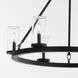 Gentry 6 Light 32 inch Matte Black Chandelier Ceiling Light