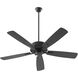 Ovation Patio 52 inch Matte Black Patio Fan