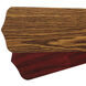 Miscellaneous 52 inch Set of 5 Fan Blade in Dark Oak and Rosewood