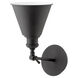 Fort Worth 1 Light 7 inch Textured Black Wall Sconce Wall Light