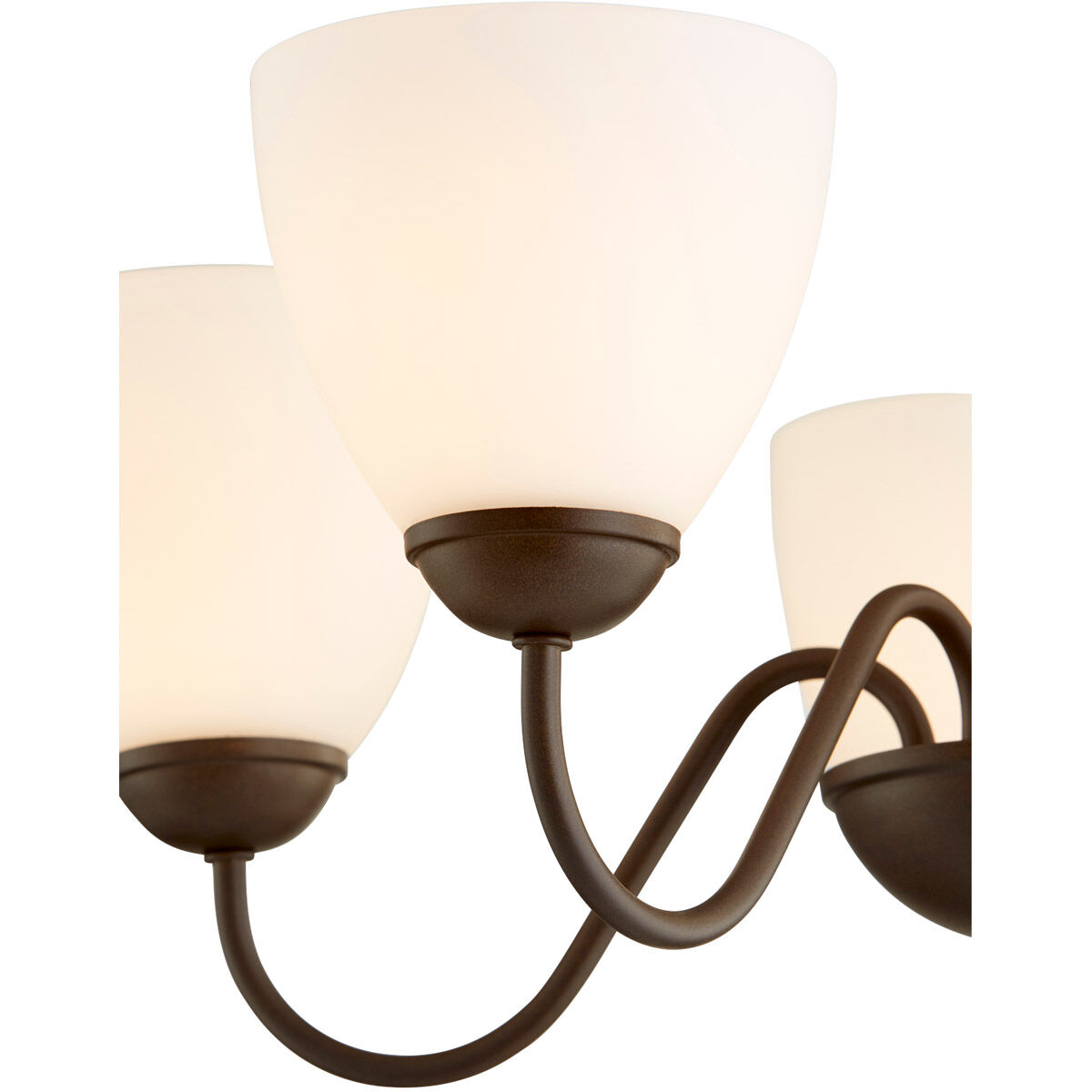 Fort Worth 5 Light 22.5 inch Oiled Bronze Chandelier Ceiling Light, Quorum Home