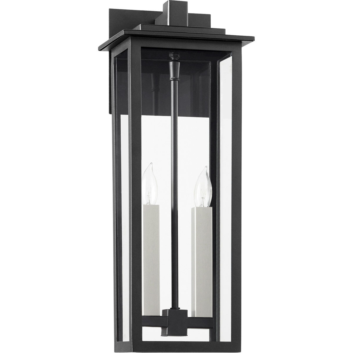 Outdoor 2 light wall sconce outlet