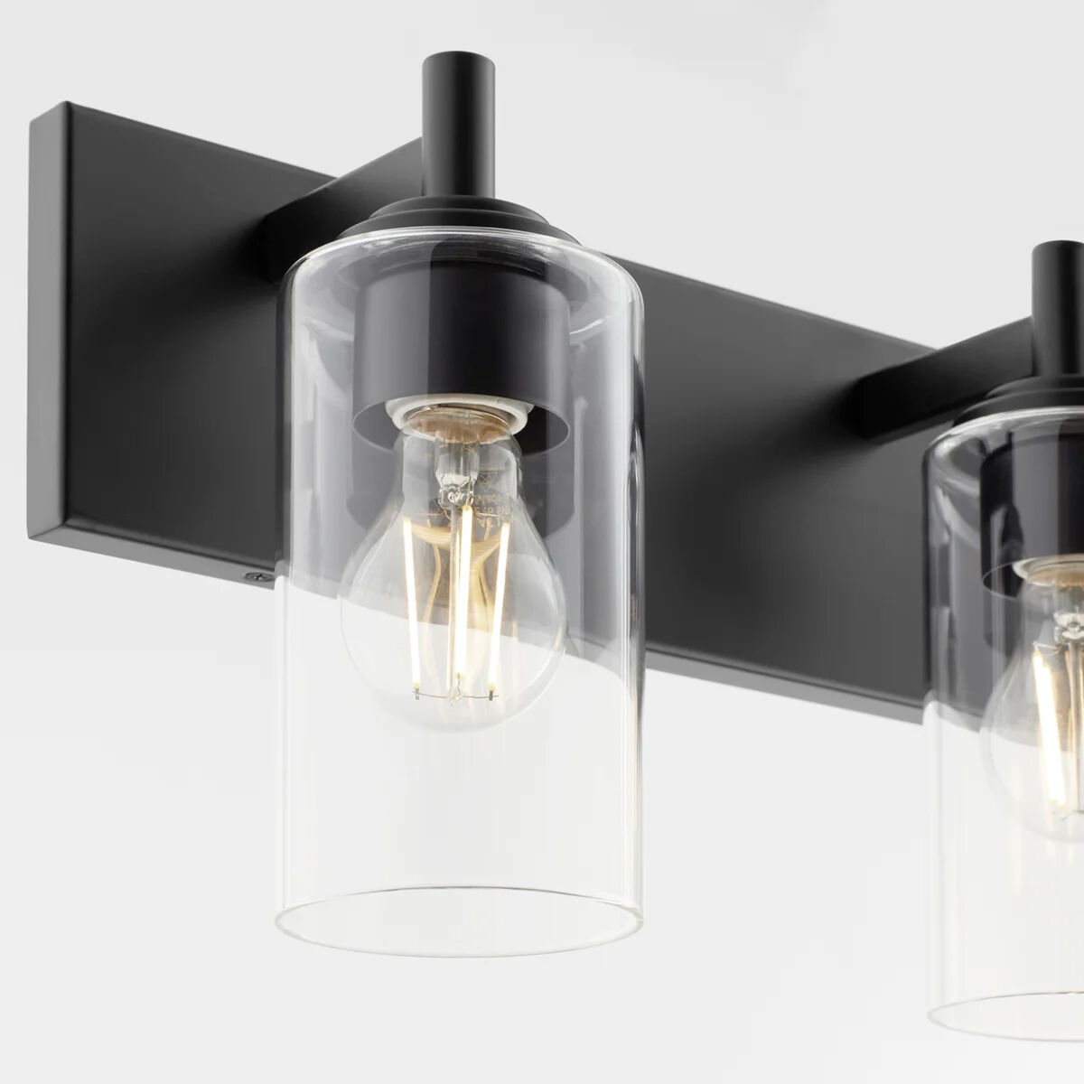 Matte black 4 light vanity hotsell