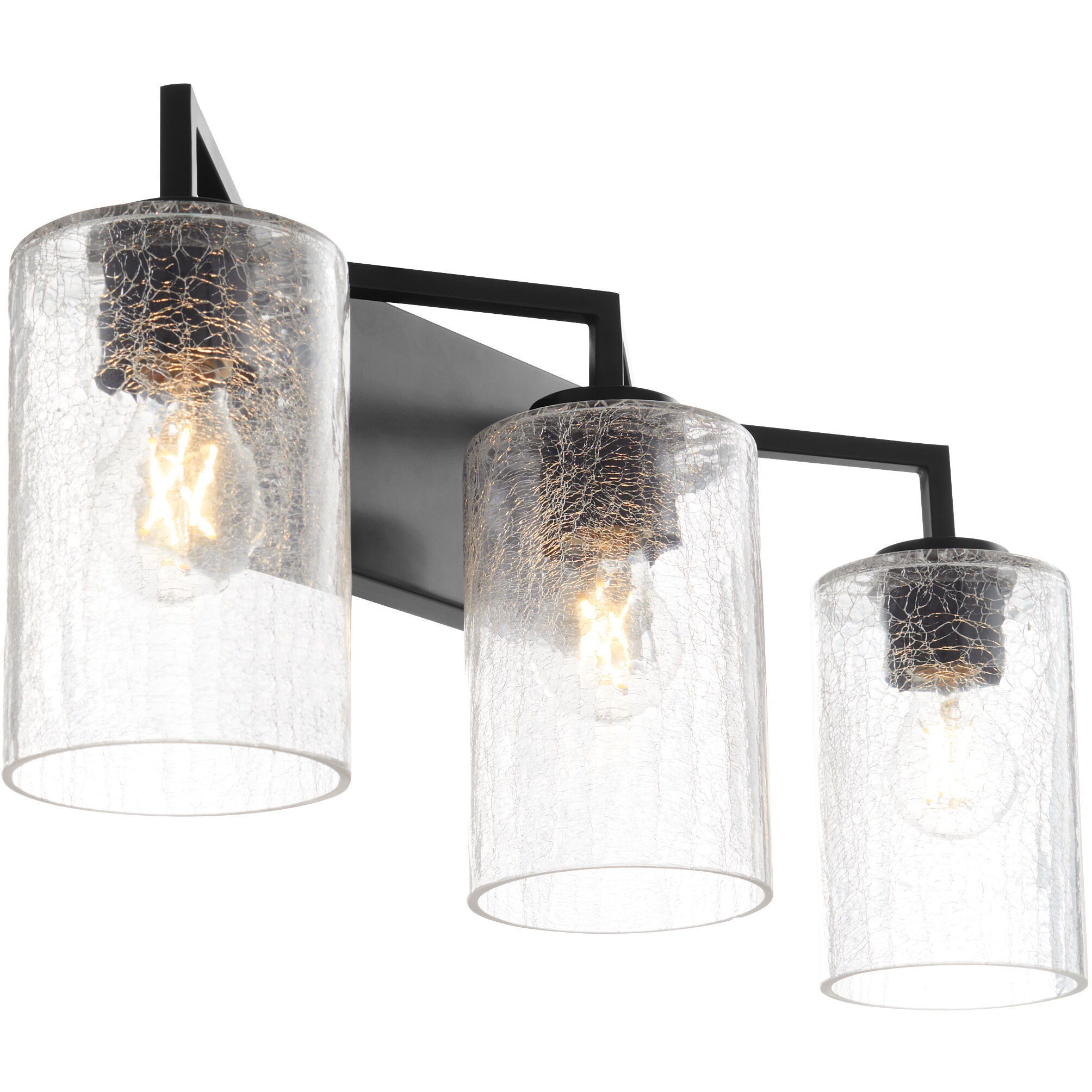 Matt black vanity light discount
