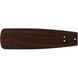 Ovation Silver/Walnut Each Fan Blades, Set of 5