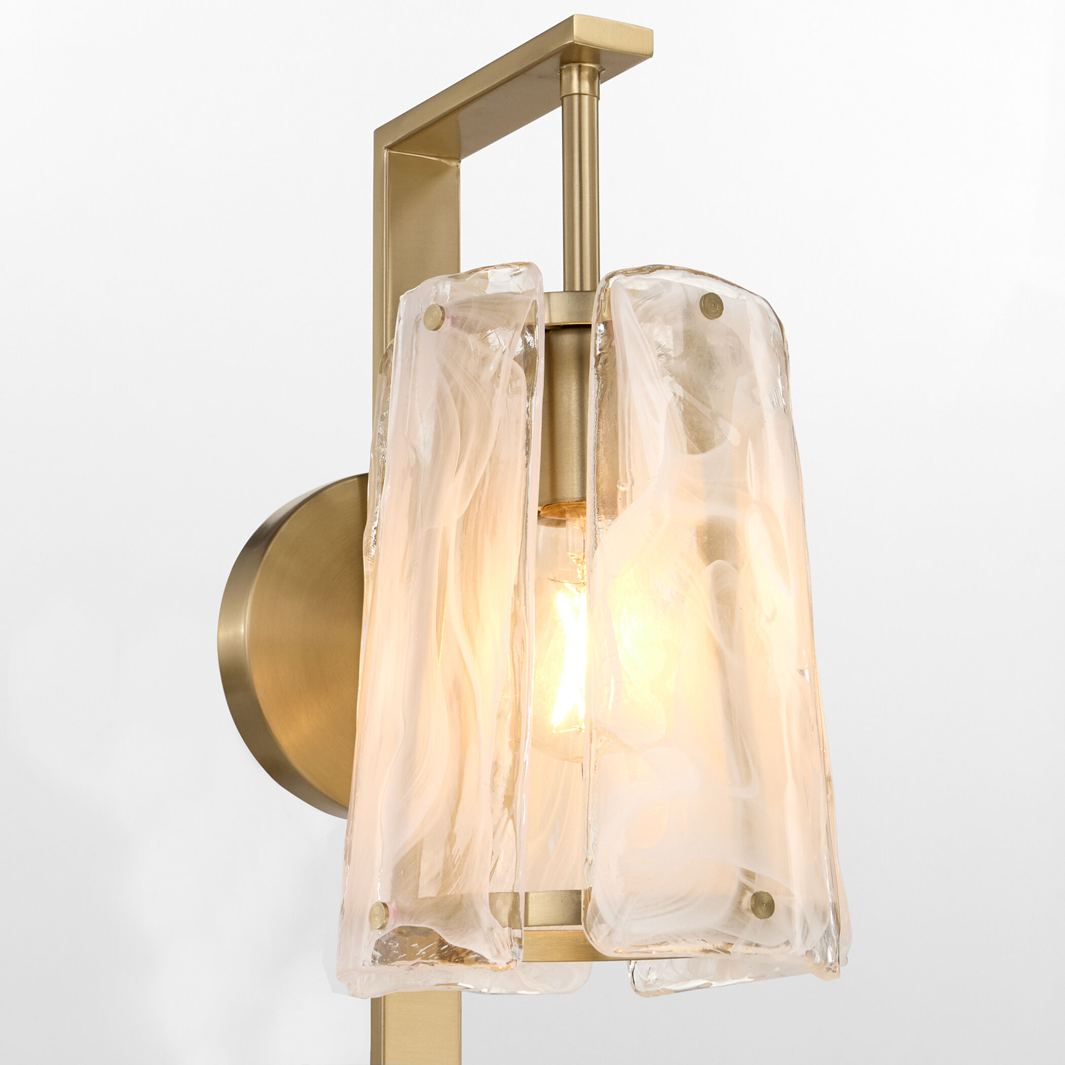 Prestige 1 Light 6.25 inch Aged Brass Wall Mount Wall Light