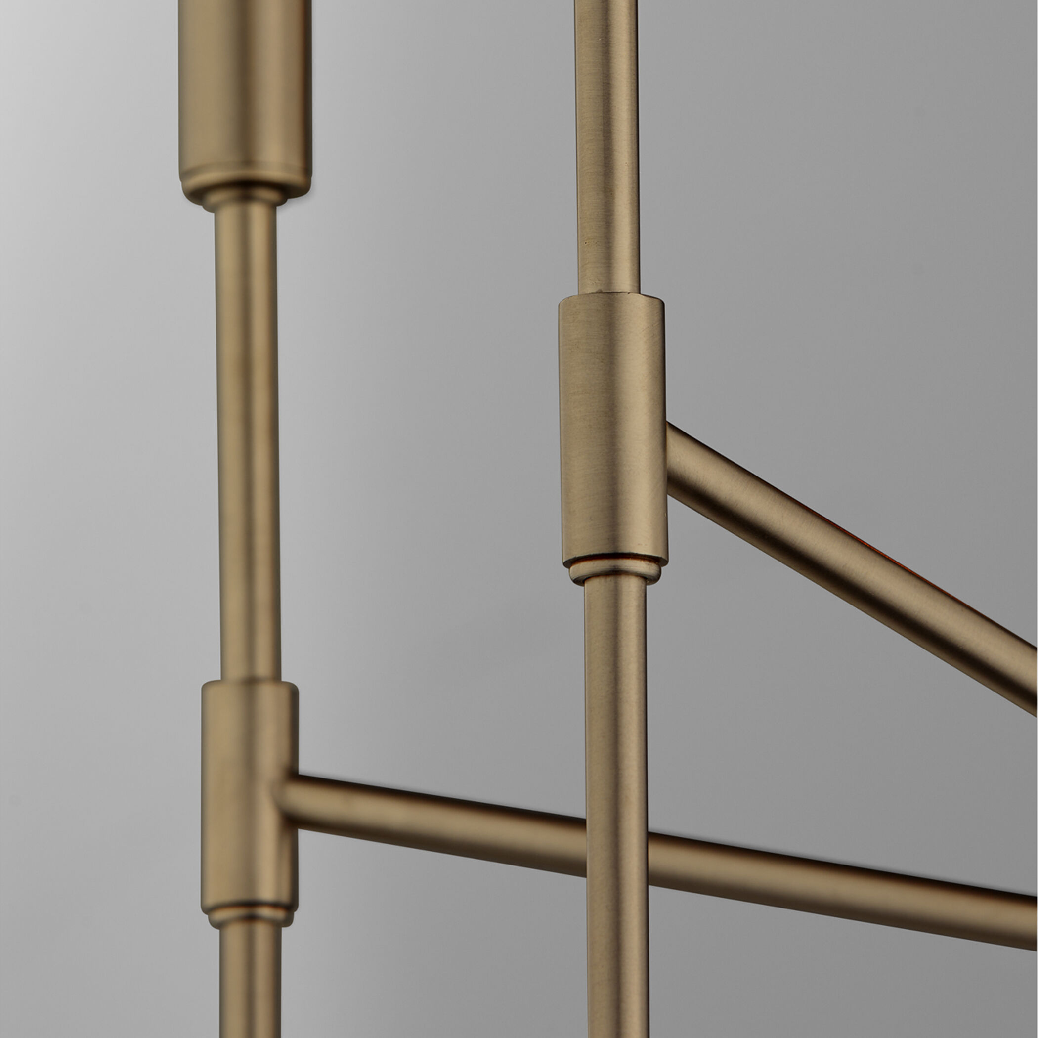 Hamilton 5 Light 24 inch Dark Brass Chandelier Ceiling Light