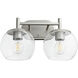 Lyon 2 Light 15 inch Satin Nickel Vanity Light Wall Light
