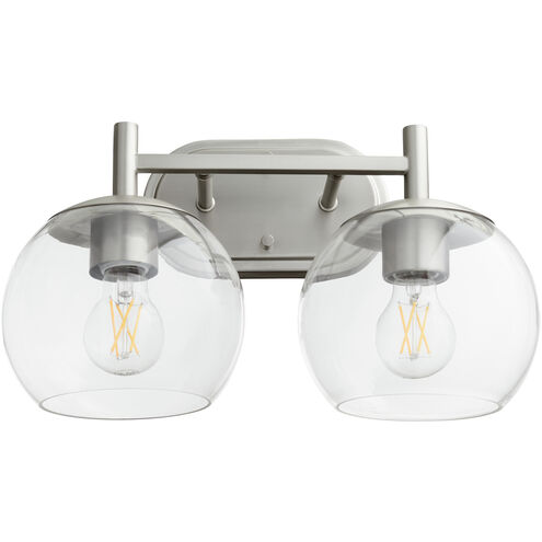 Lyon 2 Light 15 inch Satin Nickel Vanity Light Wall Light