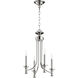 Rossington 4 Light 14 inch Polished Nickel Chandelier Ceiling Light