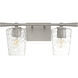 Goodwin 2 Light 19.13 inch Satin Nickel Vanity Light Wall Light