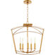 Mantle 5 Light 18.50 inch Pendant