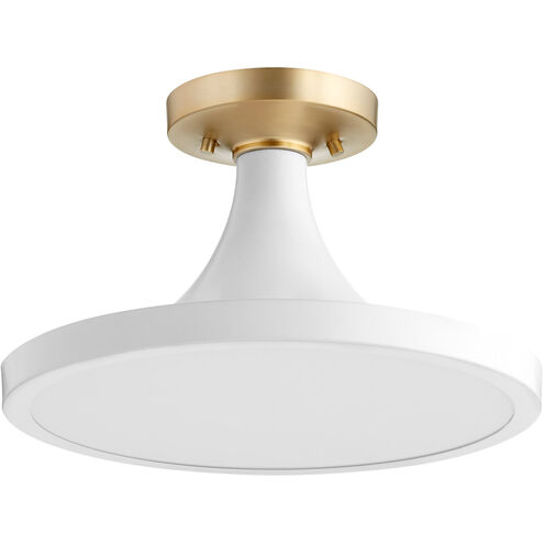 Bugle 1 Light 15.00 inch Flush Mount