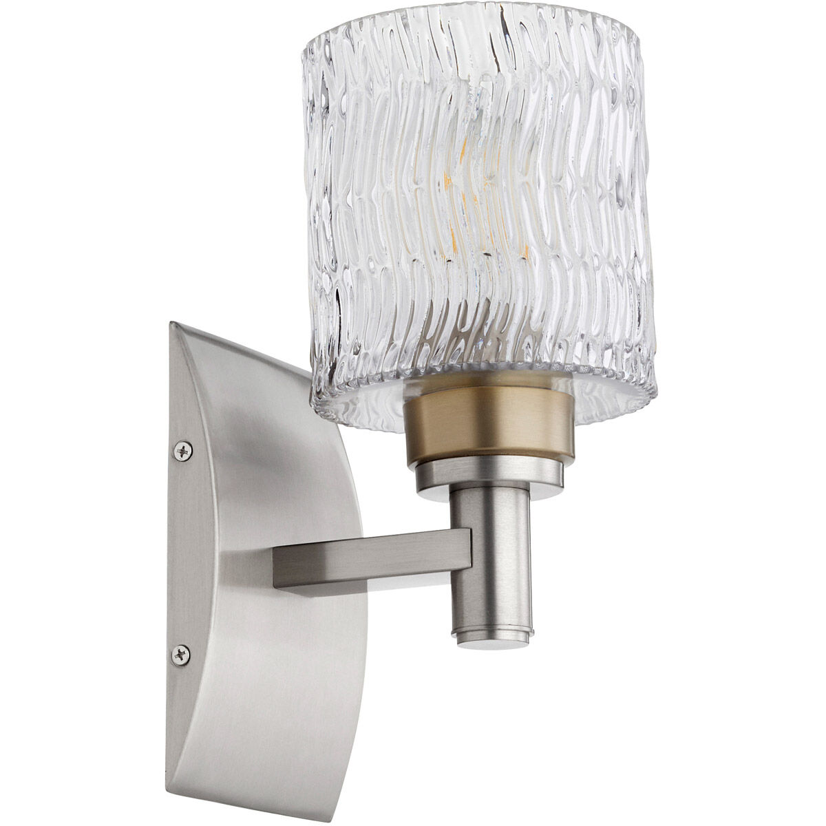 Stadium Wall Mount Wall Light in Satin Nickel