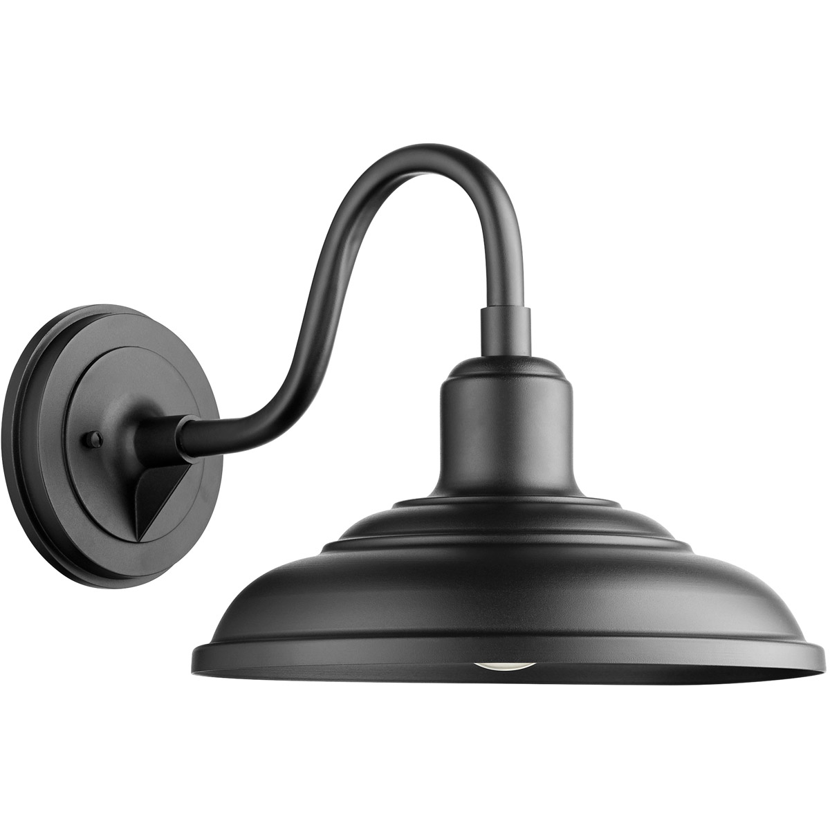 Quorum 770-69 Fort Worth 1 Light 11 inch Noir Outdoor Wall Mount
