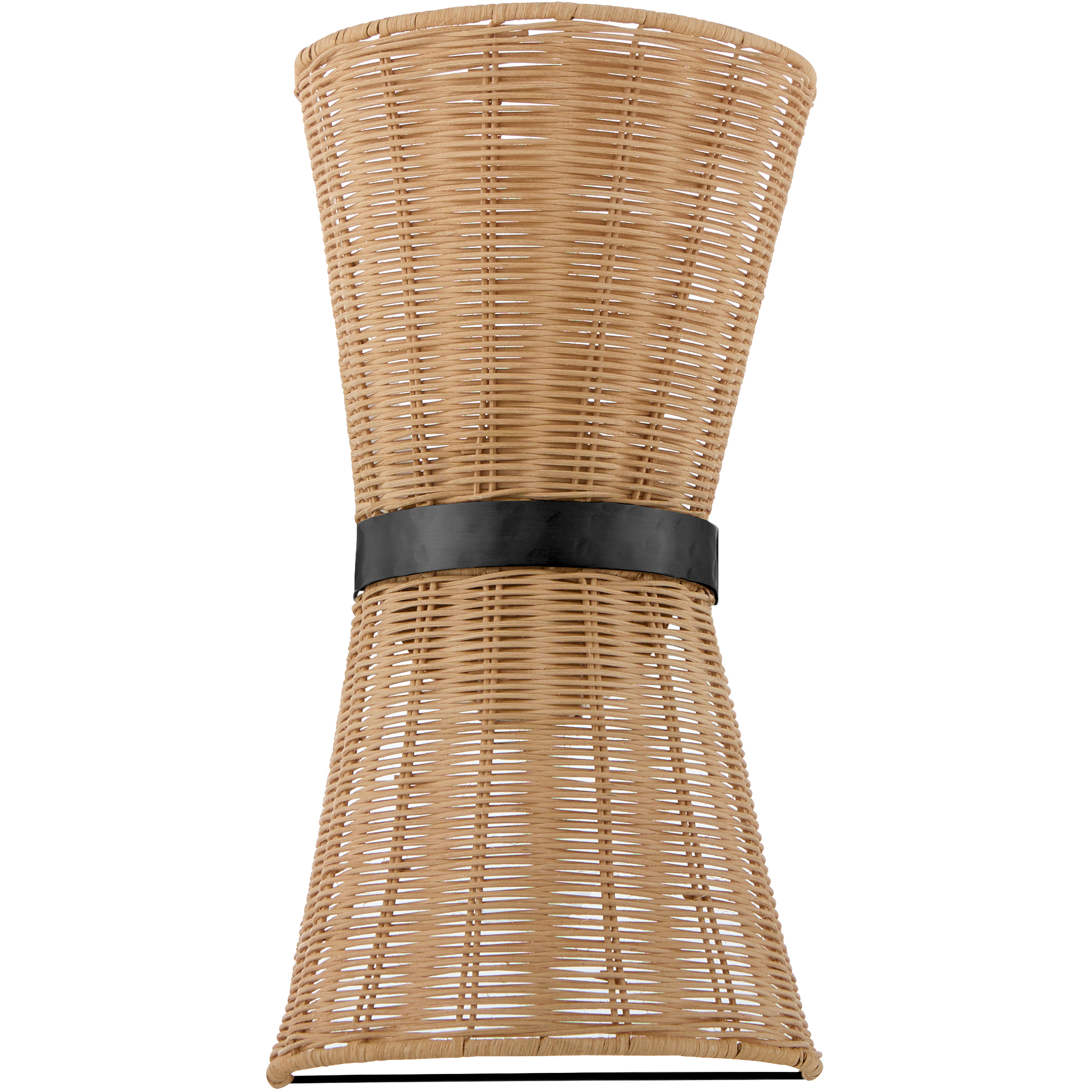 Fairview 2 Light 8 inch Matte Black Sconce Wall Light