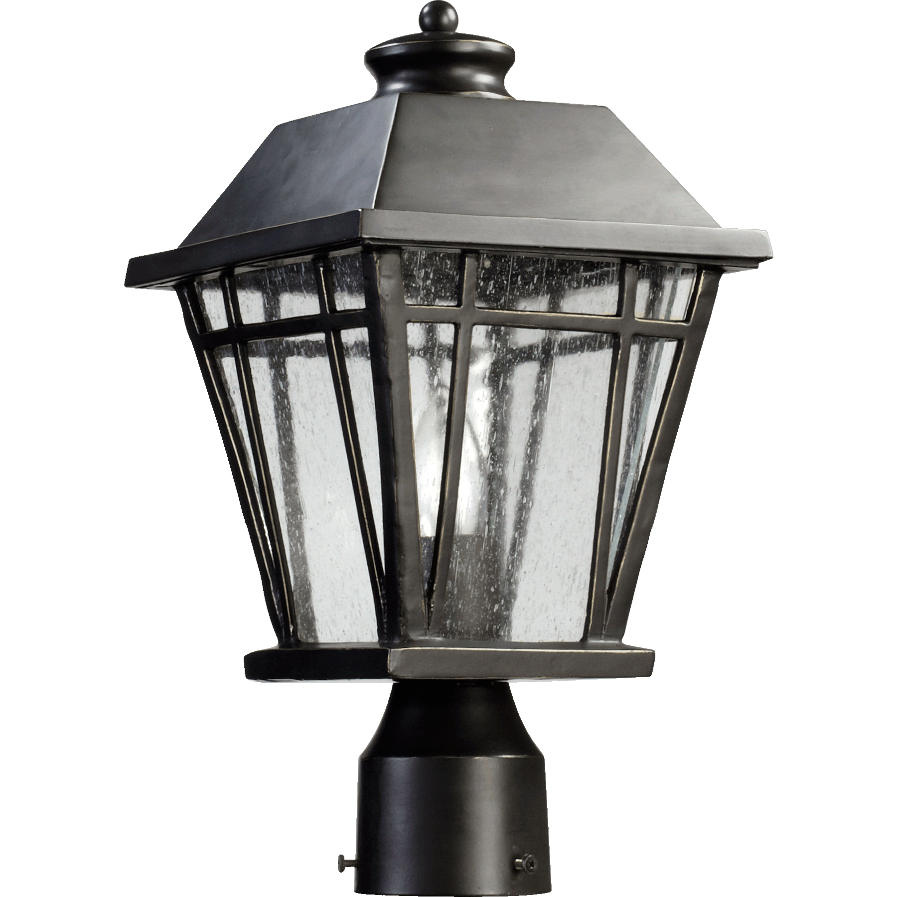 Baxter 1 Light 15 inch Old World Post Lantern