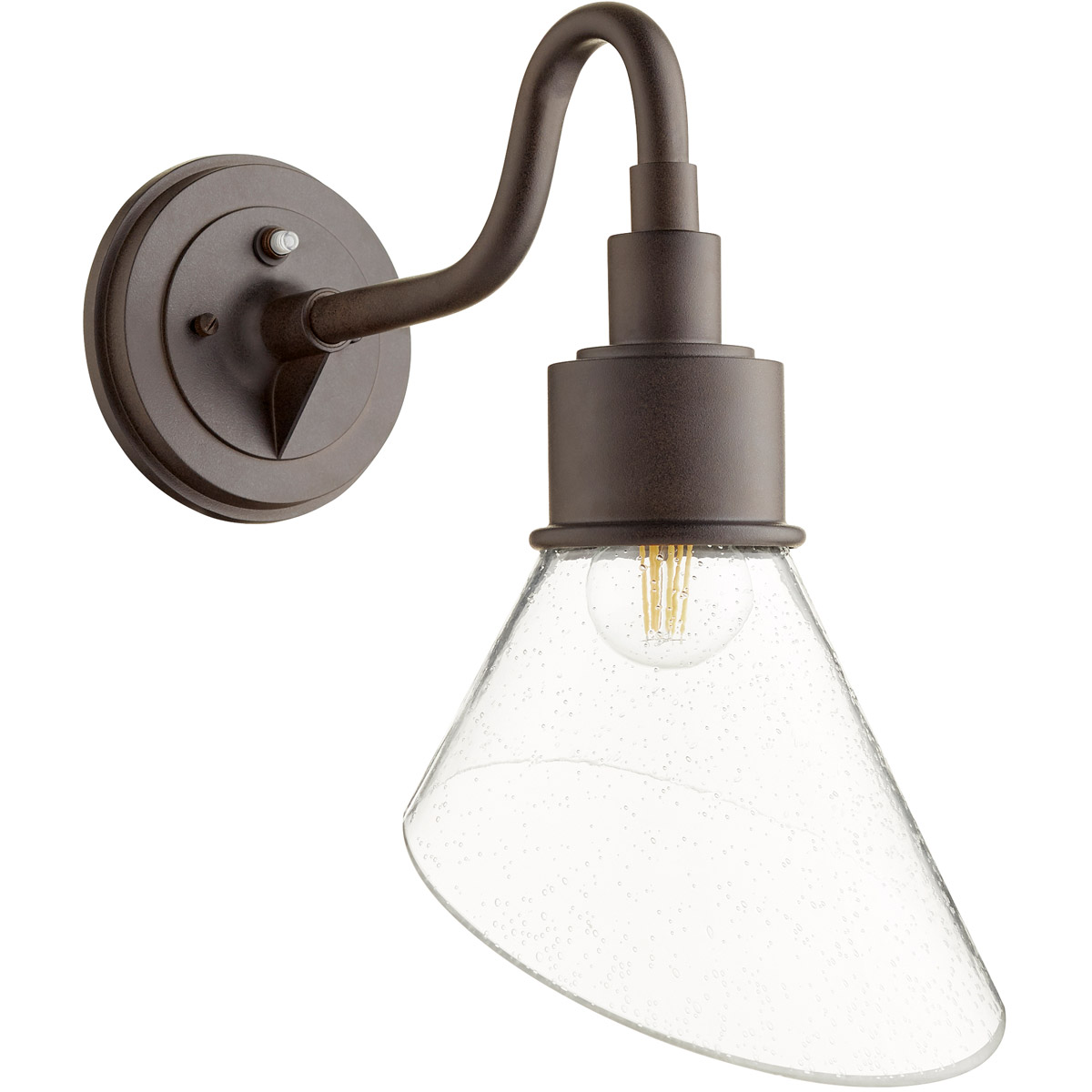 Torrey 1 Light 15.5 inch Oiled Bronze Outdoor Wall Mount
