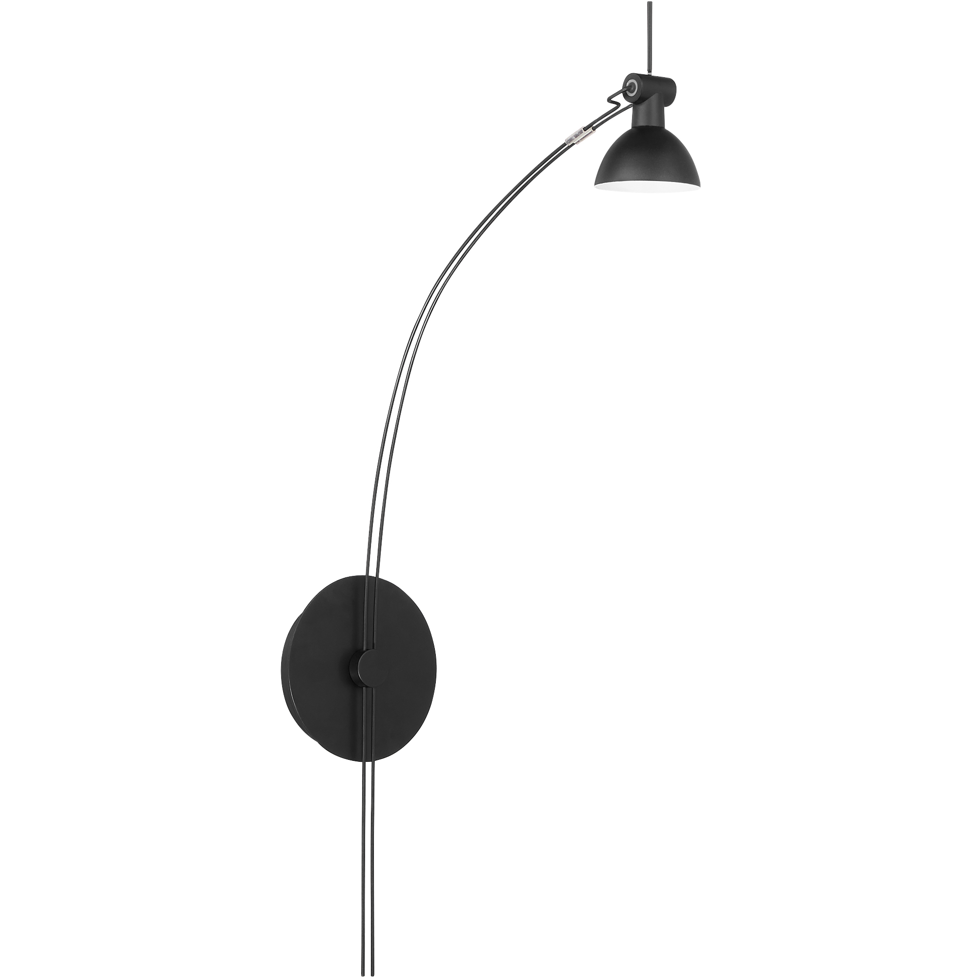 Ricardo 1 Light 5.75 inch Matte Black Wall Mount Wall Light