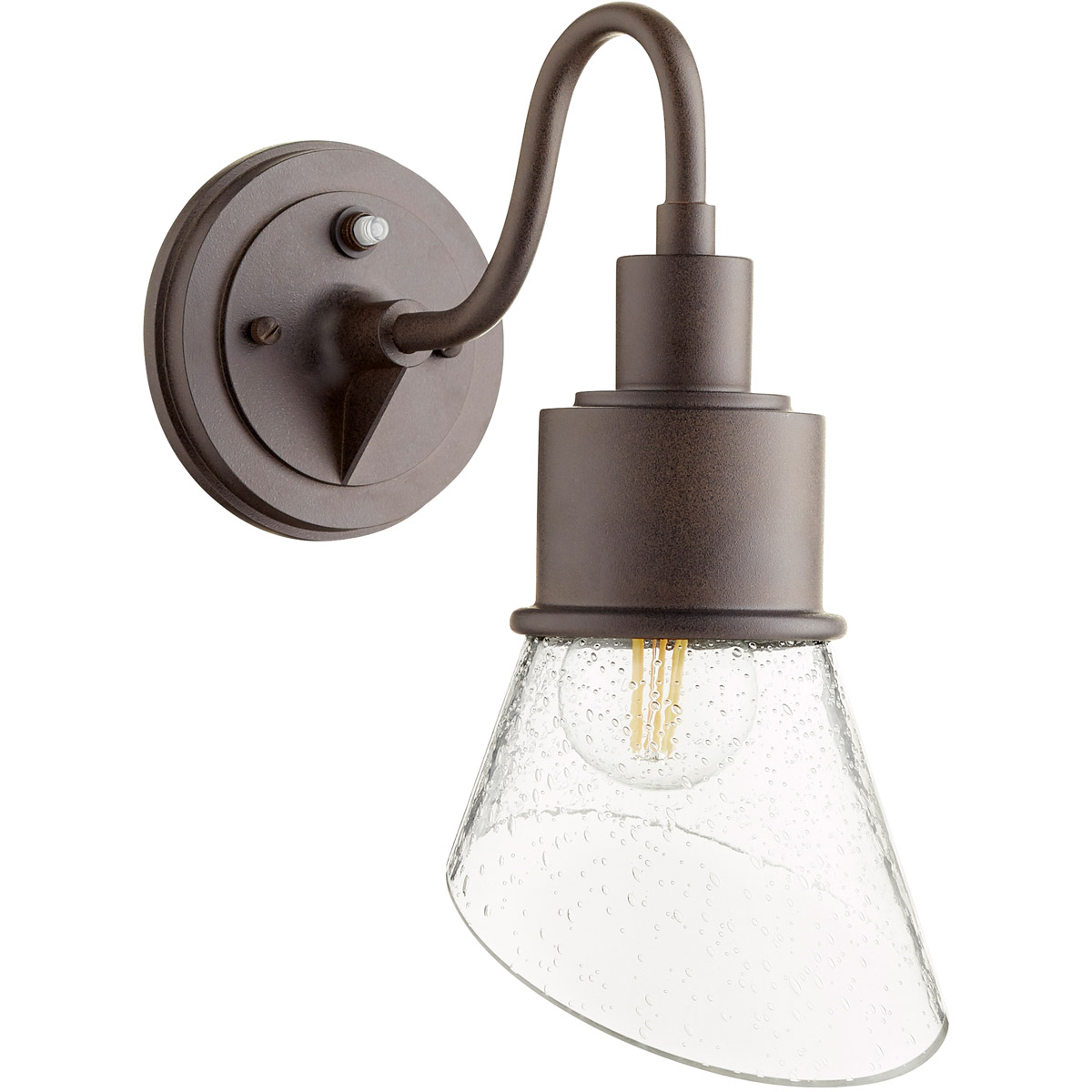 Torrey 1 Light 13 inch Oiled Bronze Outdoor Wall Mount