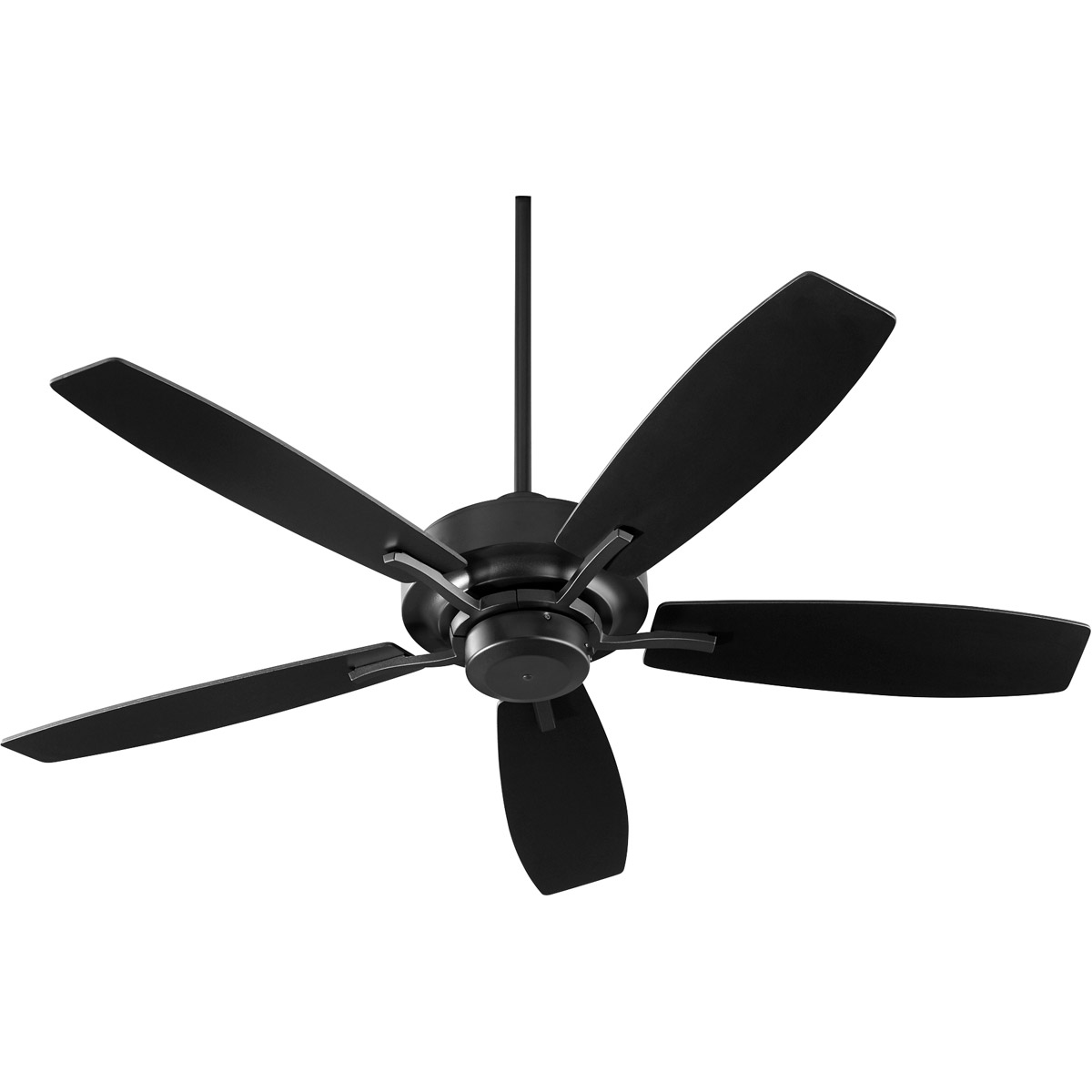 Quorum 64525-69 Soho 52 inch Noir with Matte Black and Weathered
