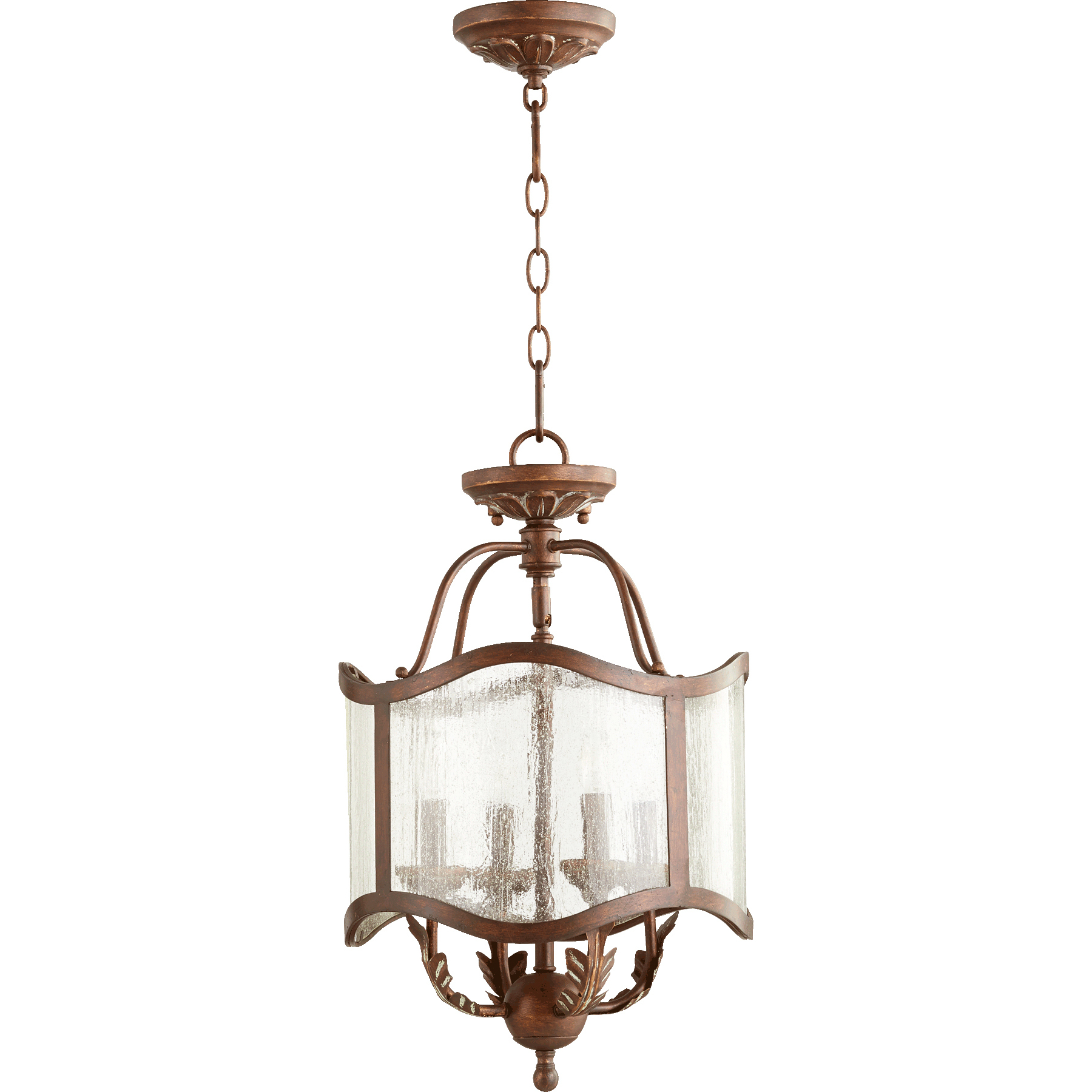 Salento 4 Light 13 inch Vintage Copper Dual Mount Ceiling Light