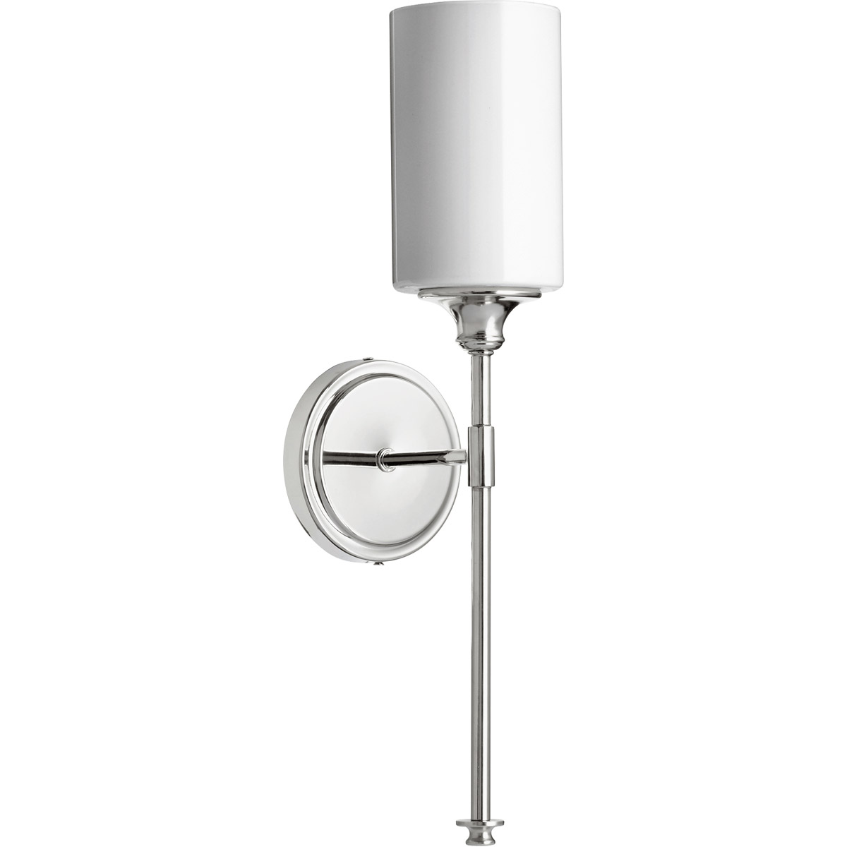 Celeste 1 Light 4.75 inch Polished Nickel Wall Mount Wall Light, Opal