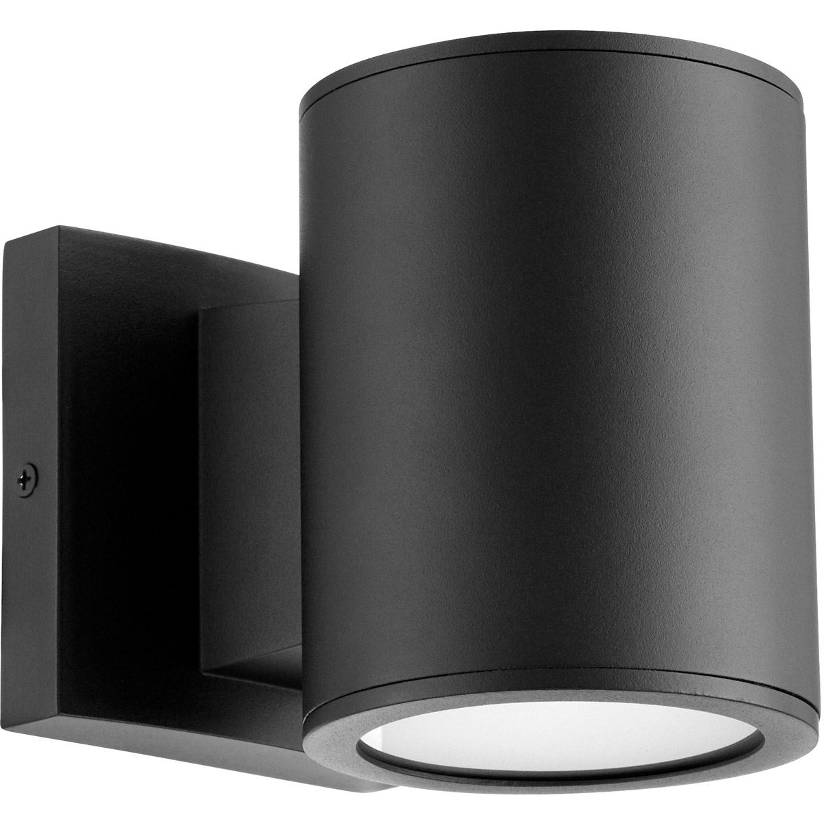 Cylinder LED 5.5 inch Noir Outdoor Wall Mount
