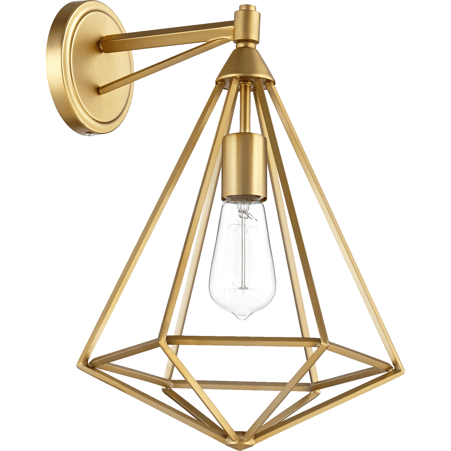 Bennett 1 Light 11 inch Aged Brass Wall Mount Wall Light