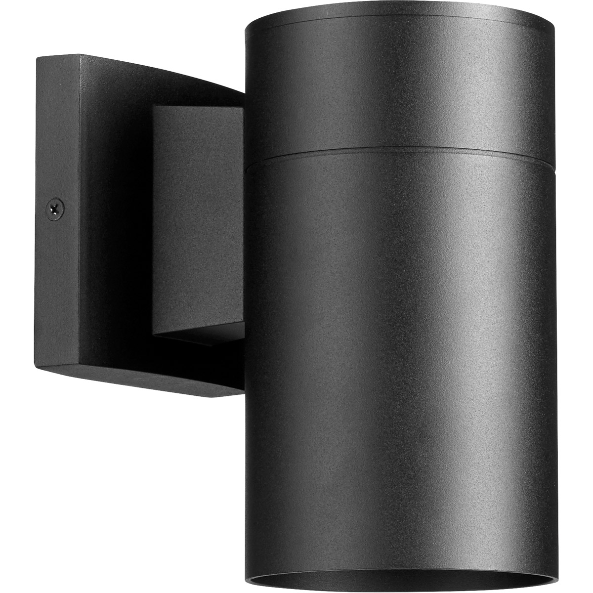 Cylinder 1 Light 7.75 inch Noir Outdoor Wall Lantern
