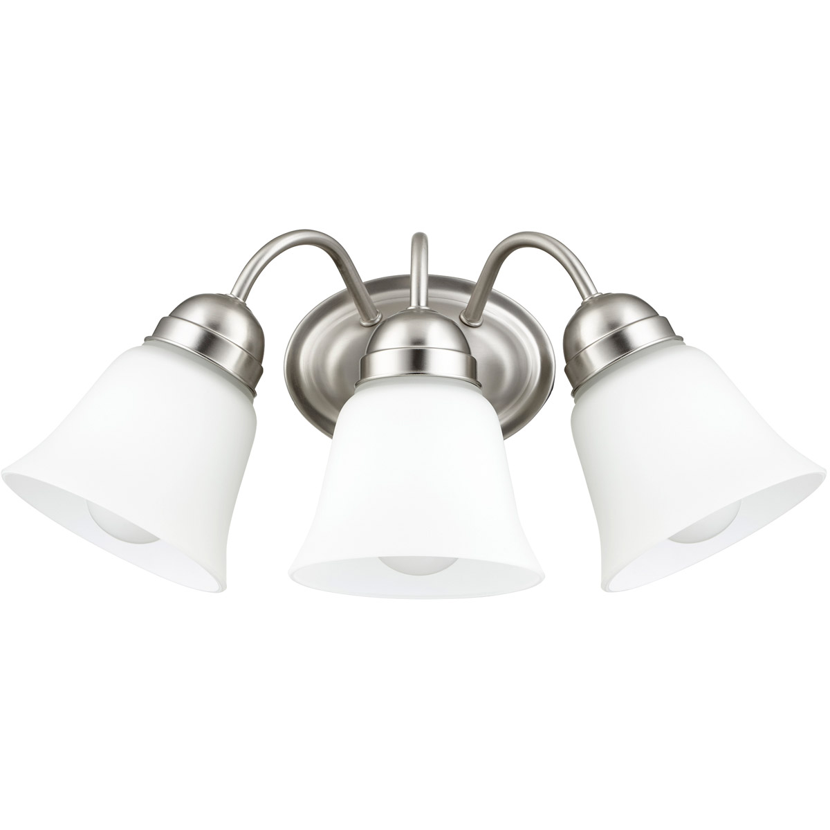 Fort Worth 3 Light 16.5 inch Satin Nickel Wall Sconce Wall Light