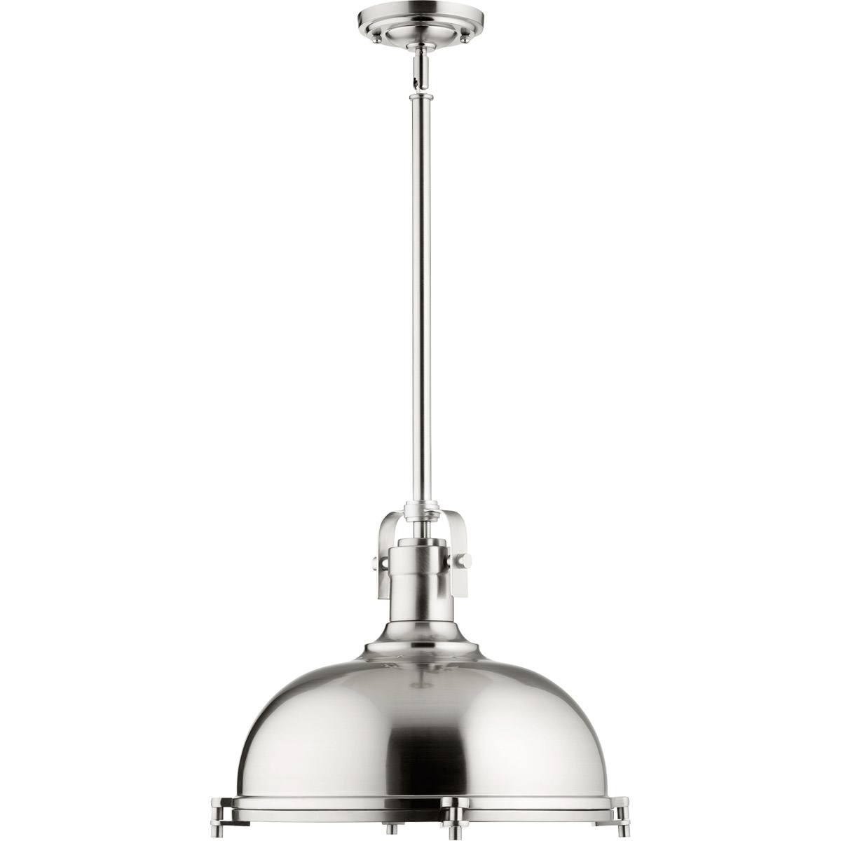Hinge 1 Light 16.5 inch Satin Nickel Pendant Ceiling Light, Hinge