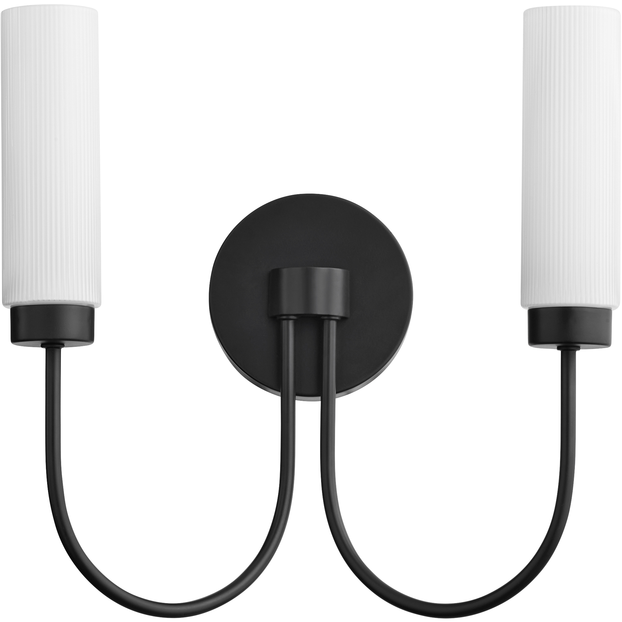 Jerome 2 Light 14.5 inch Matte Black Wall Mount Wall Light