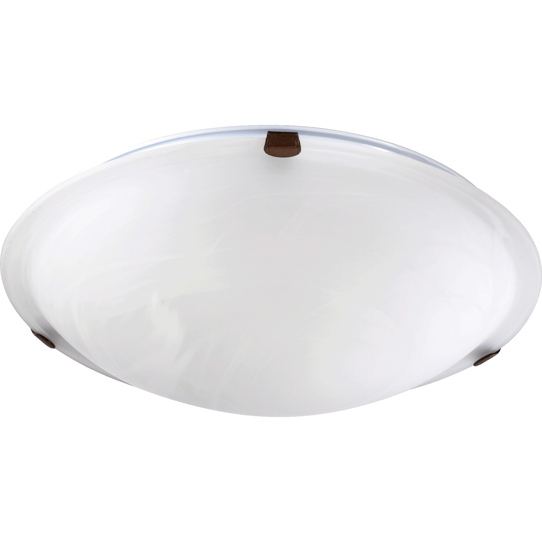 Fort Worth 3 Light 16 inch Oiled Bronze Flush Mount Ceiling Light