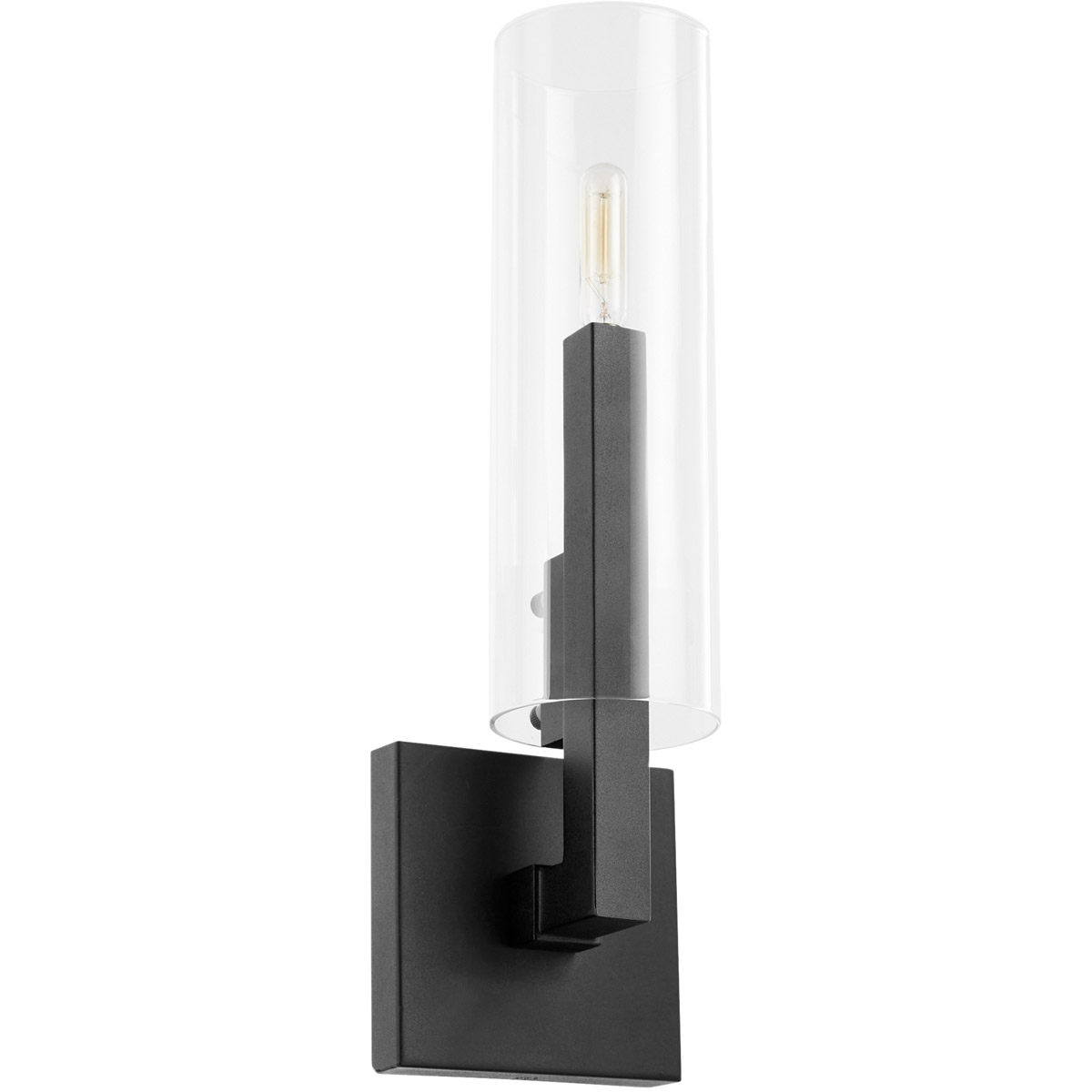 Harbin 1 Light 5 inch Noir Wall Mount Wall Light