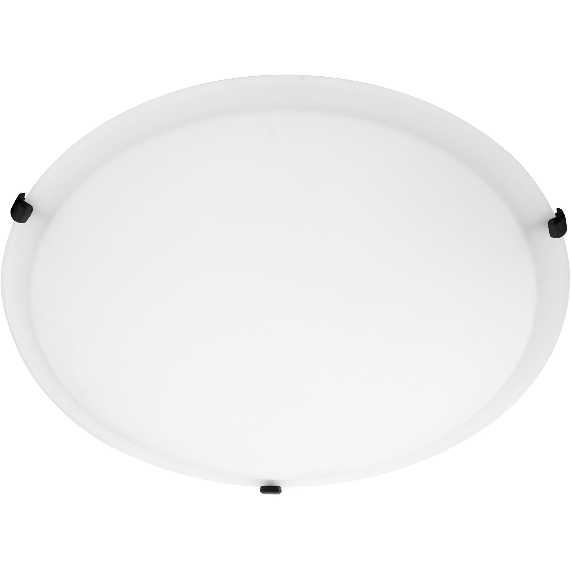 Satin Ceiling Mounts 4 Light 20 inch Matte Black Flush Mount Ceiling Light in 20 in.