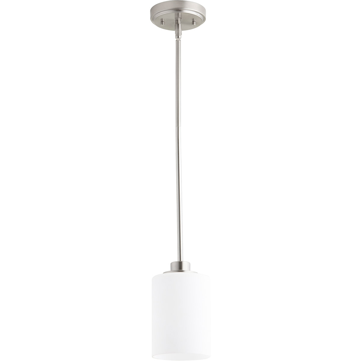 Lancaster 1 Light 5 inch Satin Nickel Mini Pendant Ceiling Light