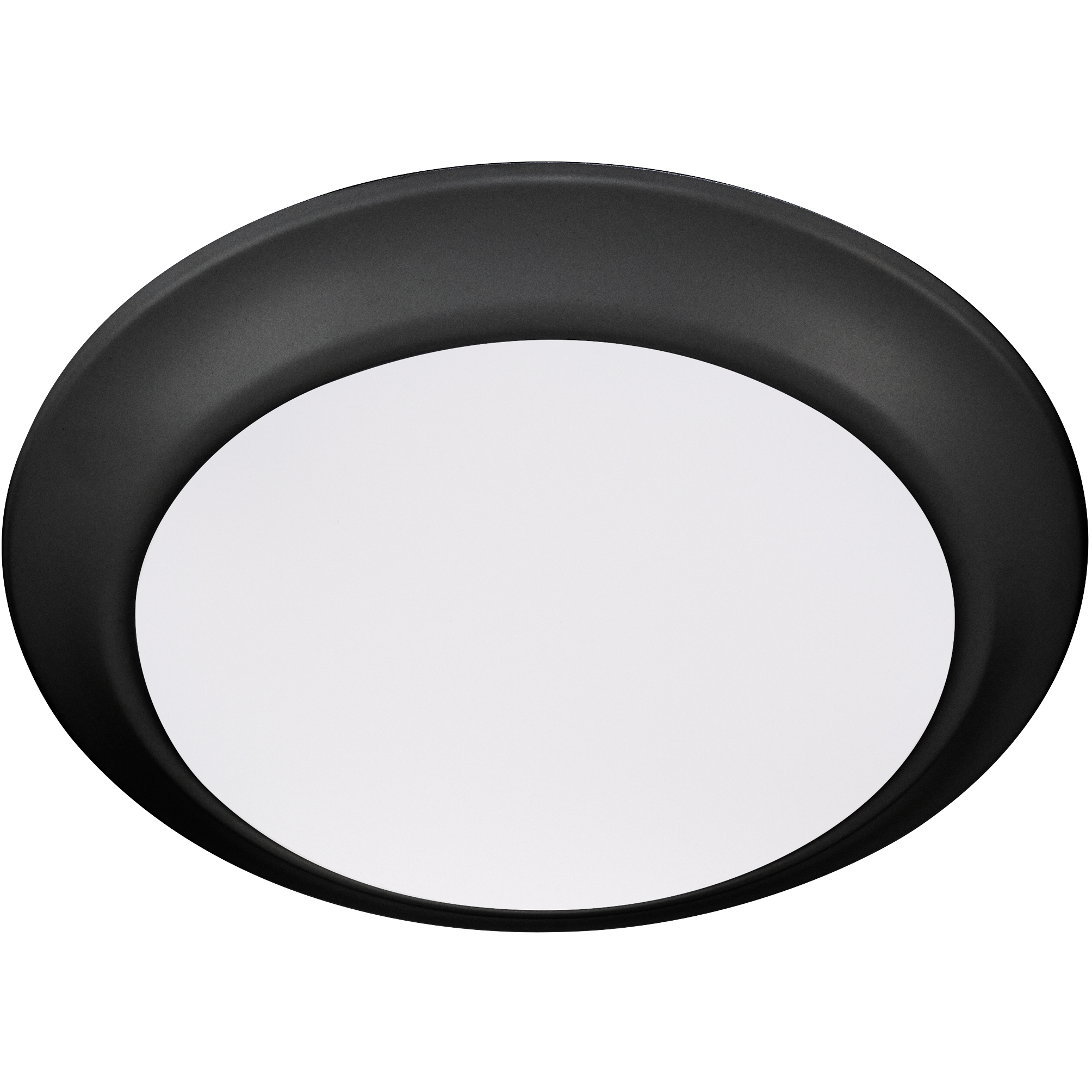 Qrm Led Quorum 906-7-59 LED Disk 1 Light 7.5 inch Matte Black Indoor/Outdoor ...