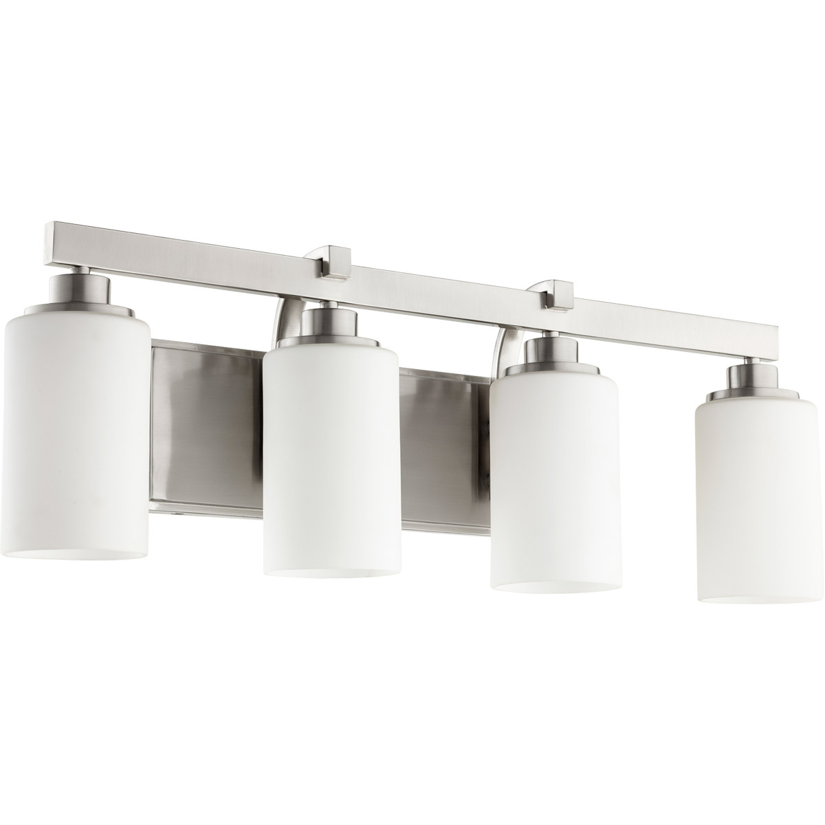 Lancaster 4 Light 27.5 inch Satin Nickel Vanity Light Wall Light