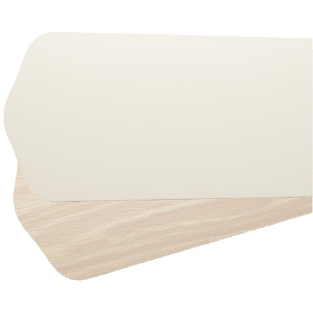 Chateaux Antique White / Washed Oak 52 inch Set of 5 Fan Blades