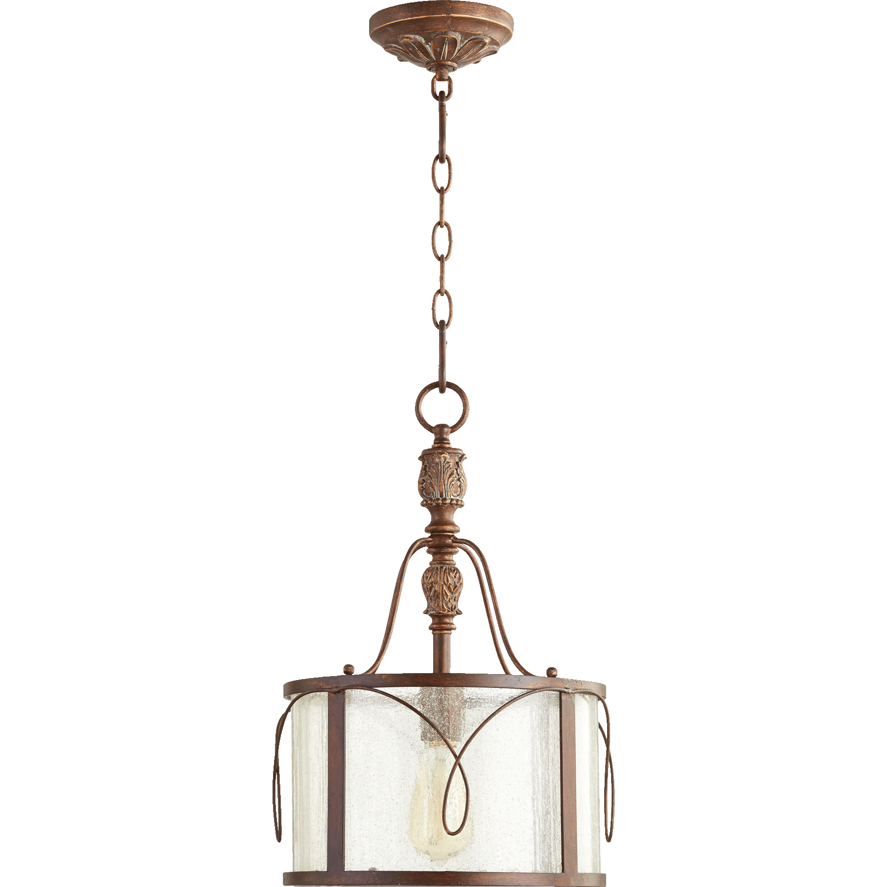 Salento 1 Light 11.5 inch Vintage Copper Pendant Ceiling Light