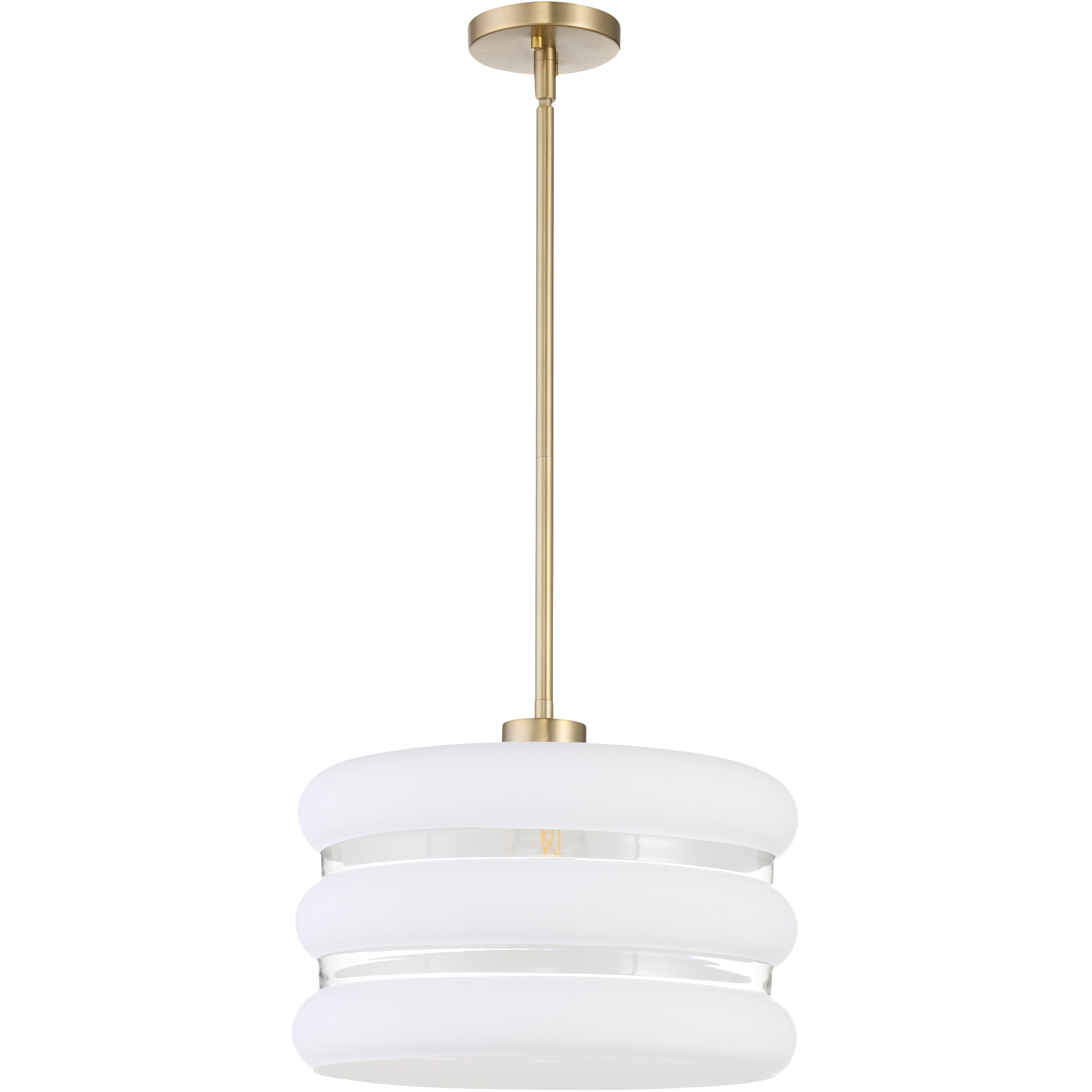 Gillis 1 Light 16 inch Aged Brass Pendant Ceiling Light